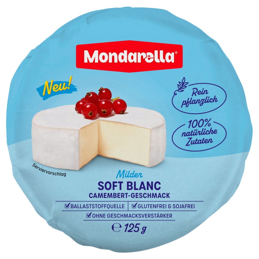 Mondarella Soft White vegan 125g