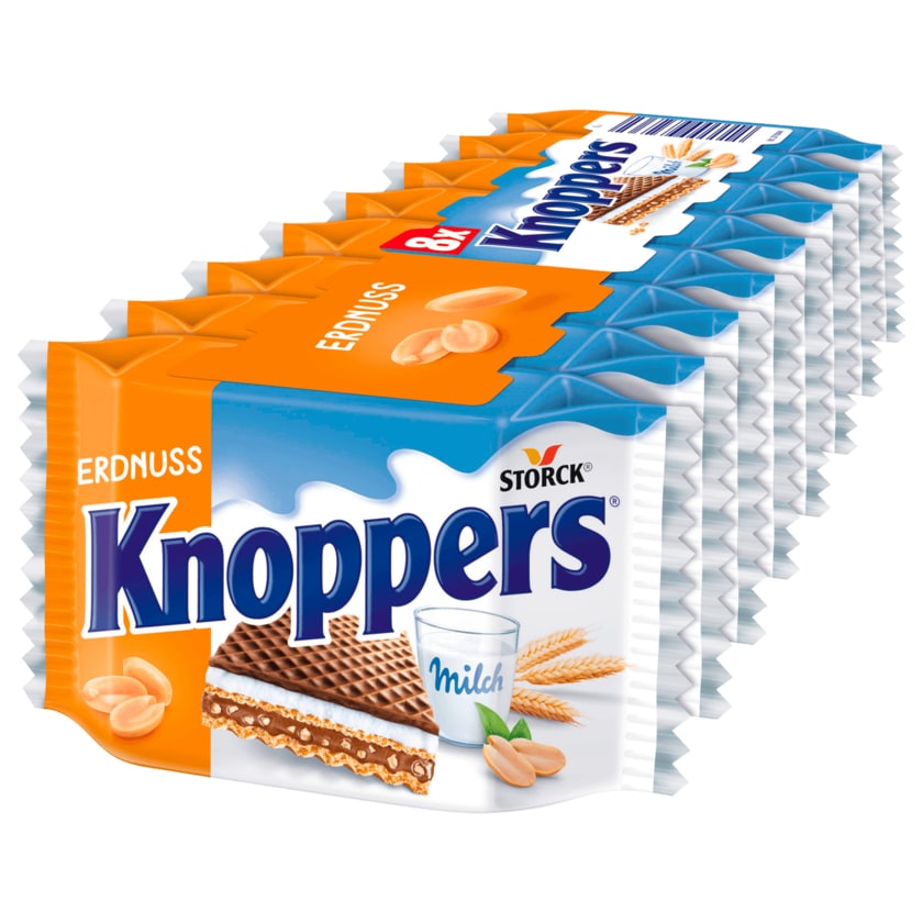 Knoppers Erdnuss 8x25g