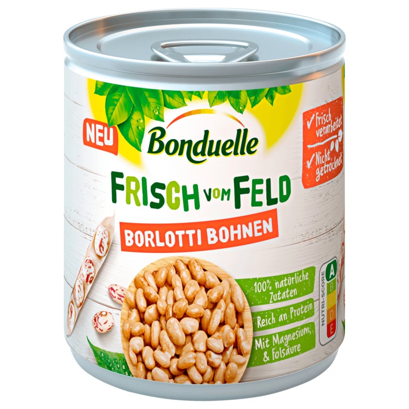 Bonduelle Frisch vom Feld Borlotti Bohnen 125g