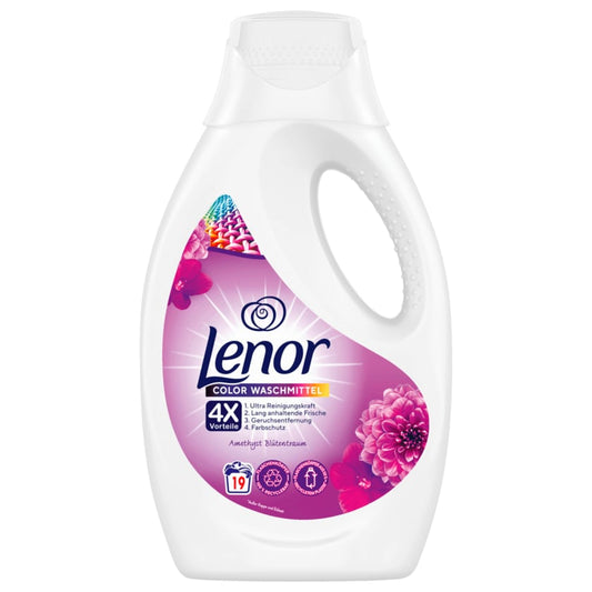 Lenor Colorwaschmittel Flüssig 950ml, 19WL