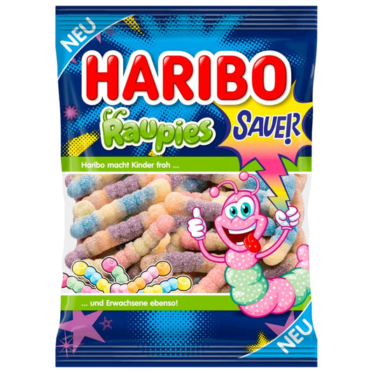 Haribo Raupies sauer 160g