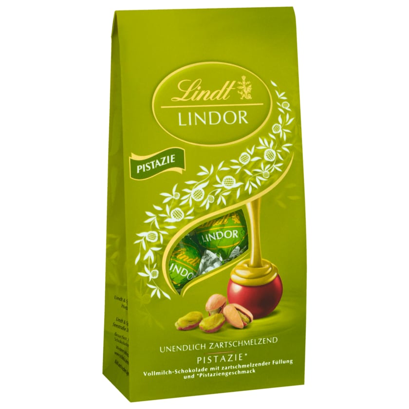 Lindt Lindor Kugeln mit Pistazien-Füllung 137g