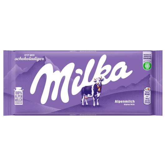 Milka Schokolade Alpenmilch 100g