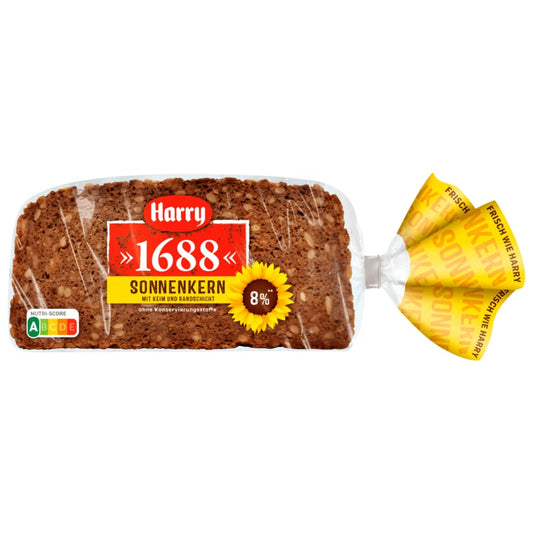 Harry 1688 Roggenvollkornbrot Sonnenkern 500g