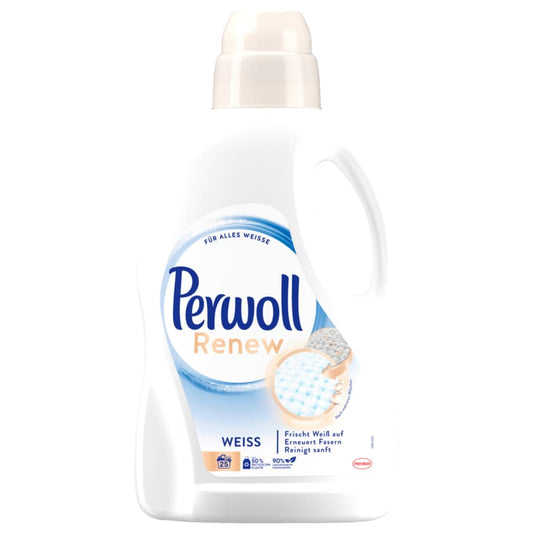 Perwoll Waschmittel Flüssig Renew Weiß 1,38l 25WL