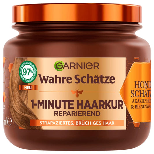 Garnier Wahre Schätze 1-Minute Haarkur Honigschätze 340ml