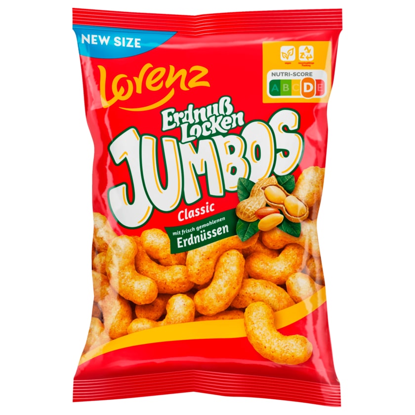 Lorenz Erdnuss Locken Jumbo Classic 150g