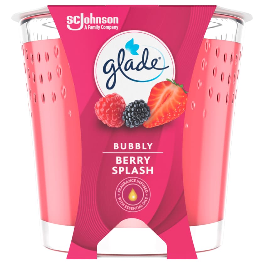 Glade Duftkerze Bubbly Berry 1 Stück