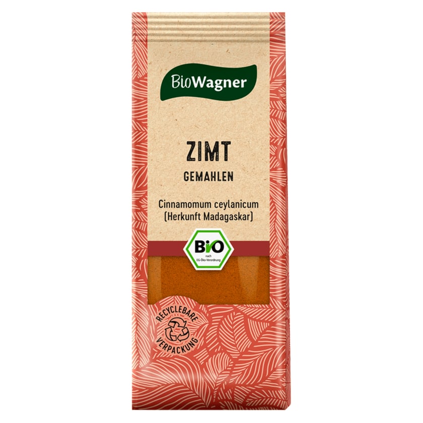 BioWagner Bio Zimt gemahlen 40g