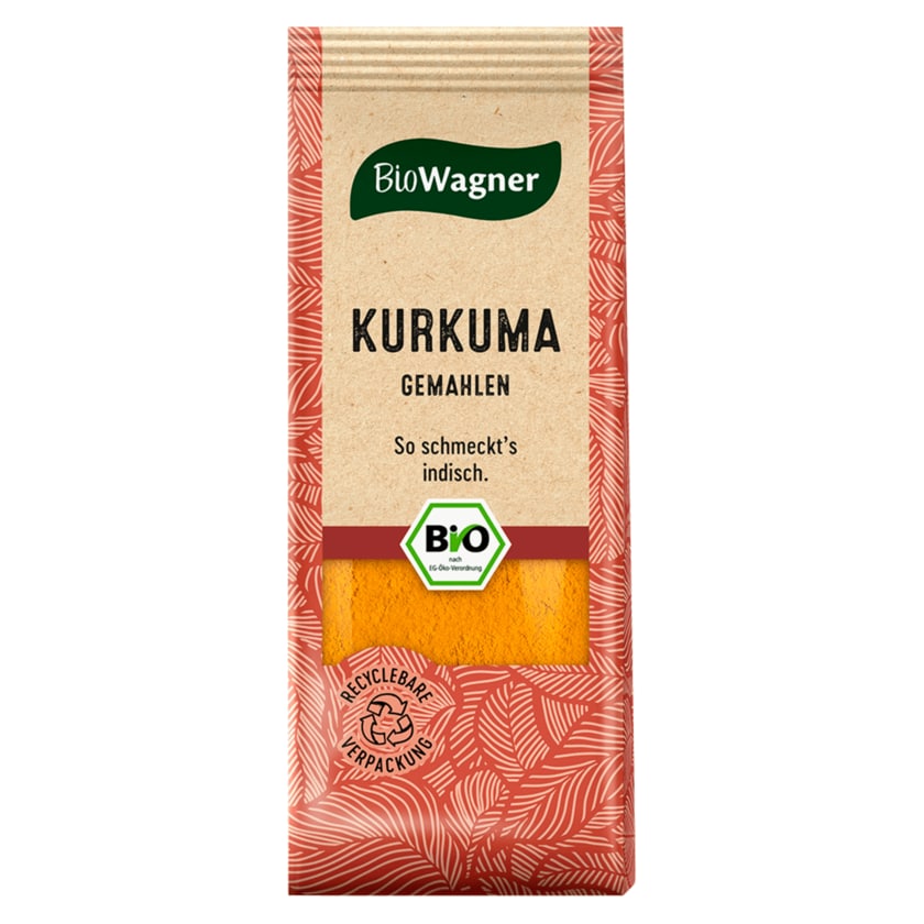 BioWagner Bio Kurkuma gemahlen 40g