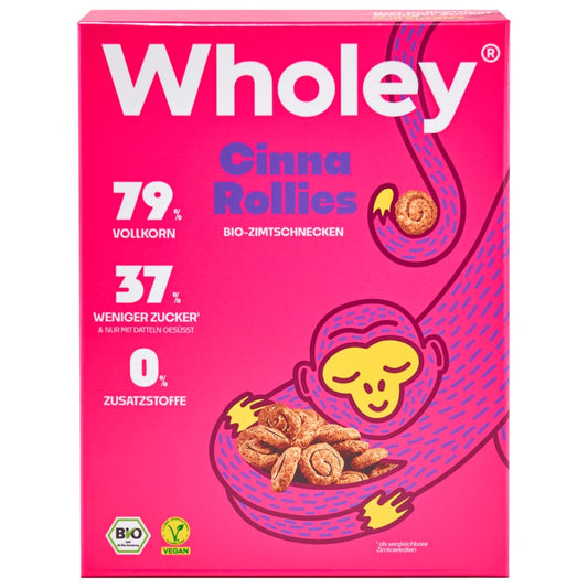 Wholey Bio-Zimtschnecken Cinna Rollies vegan 275g