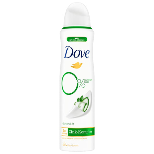 Dove Deospray Zink Komplex Gurkenduft ohne Aluminium...