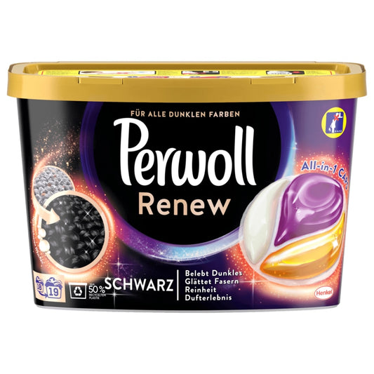 Perwoll Renew Schwarz All-in-1 Caps 256,5g, 19WL