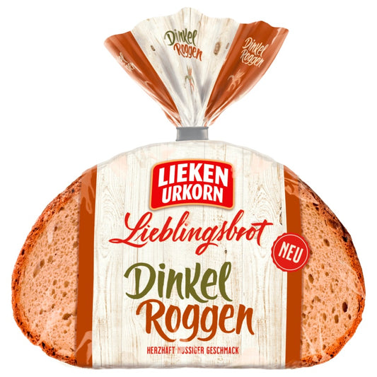 Lieken Urkorn Lieblingsbrot Dinkel Roggen 400g