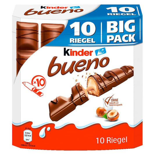 Kinder Bueno 10 Stück