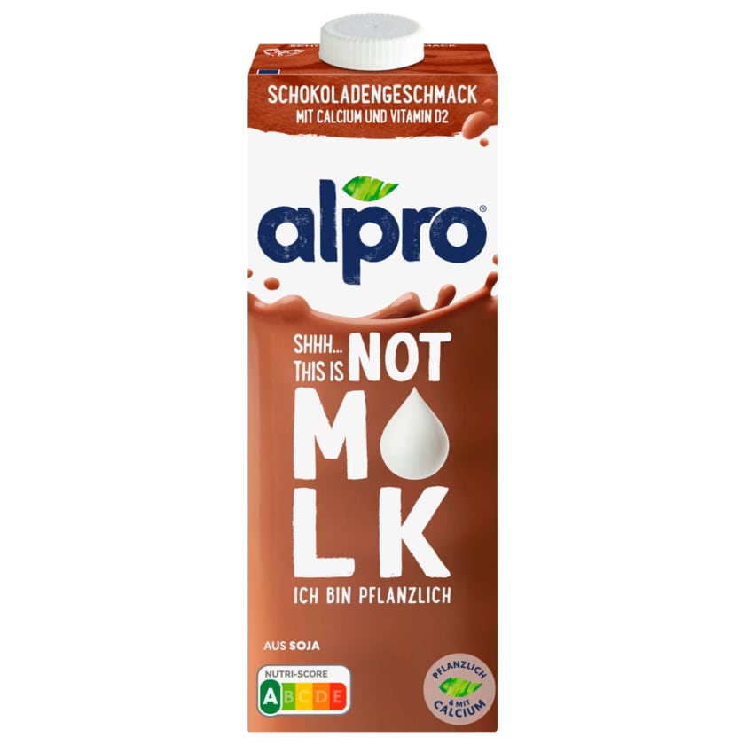 Alpro Not Mlk Sojadrink Schokoladengeschmack vegan 1l