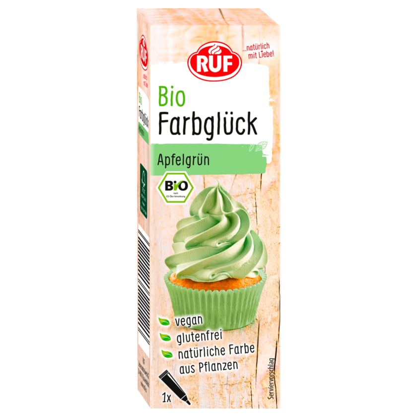 Ruf Bio Farbglück Apfelgrün vegan 25g