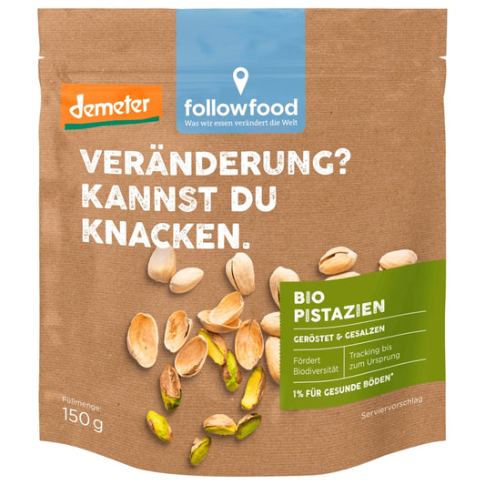 Followfood Bio Pistazien 150g