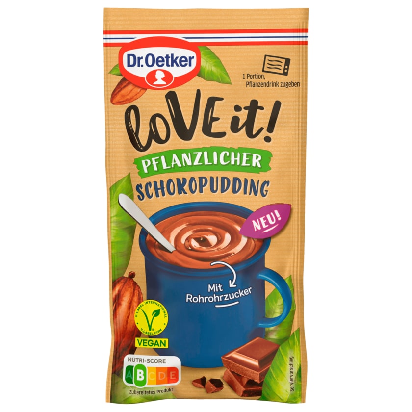 Dr. Oetker LoVE it! Schokopudding vegan 150ml