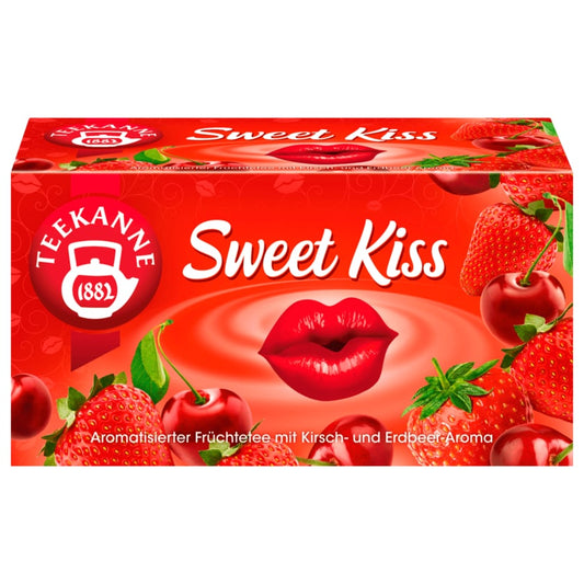 Teekanne Früchtetee Sweet Kiss 60g, 20 Beutel