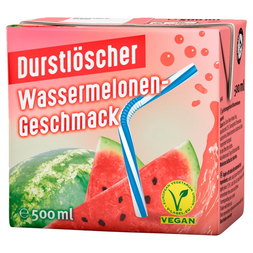 Durstlöscher Wassermelonen Geschmack 0,5l