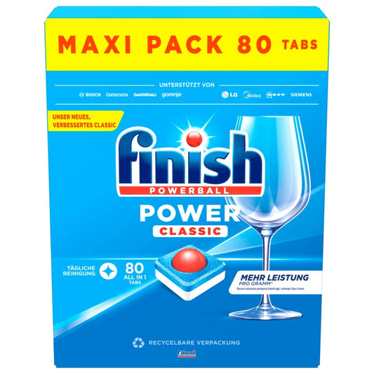 Finish Power Classic 80 Spülmaschinentabs 1040g