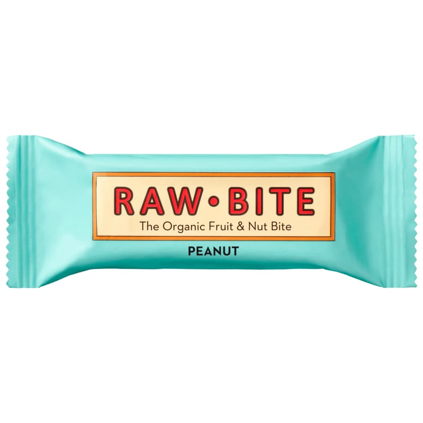 Raw Bite Bio Riegel Peanut 50g