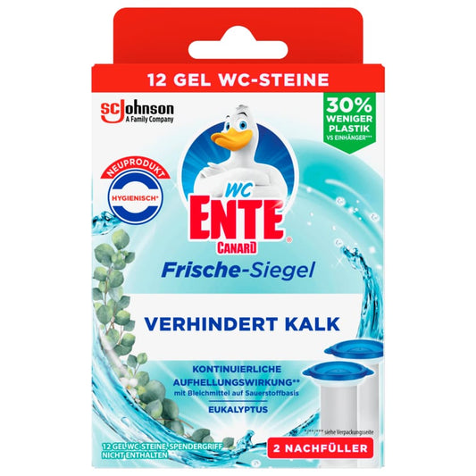 WC-Ente WC-Stein Nachfüller Frische Siegel Eukalyptus 2x36ml