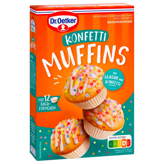 Dr. Oetker Backmischung Konfetti Muffins 360g