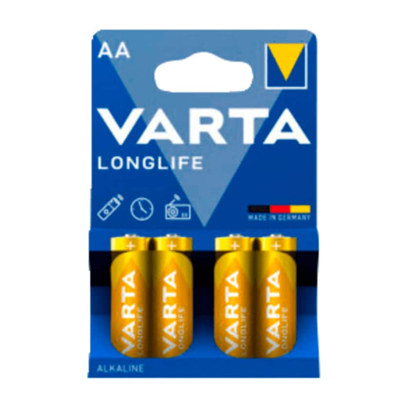 Varta Batterien Longlife AA 4 Stück