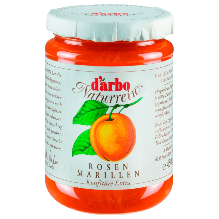 D'arbo Naturrein Rosenmarille 450g