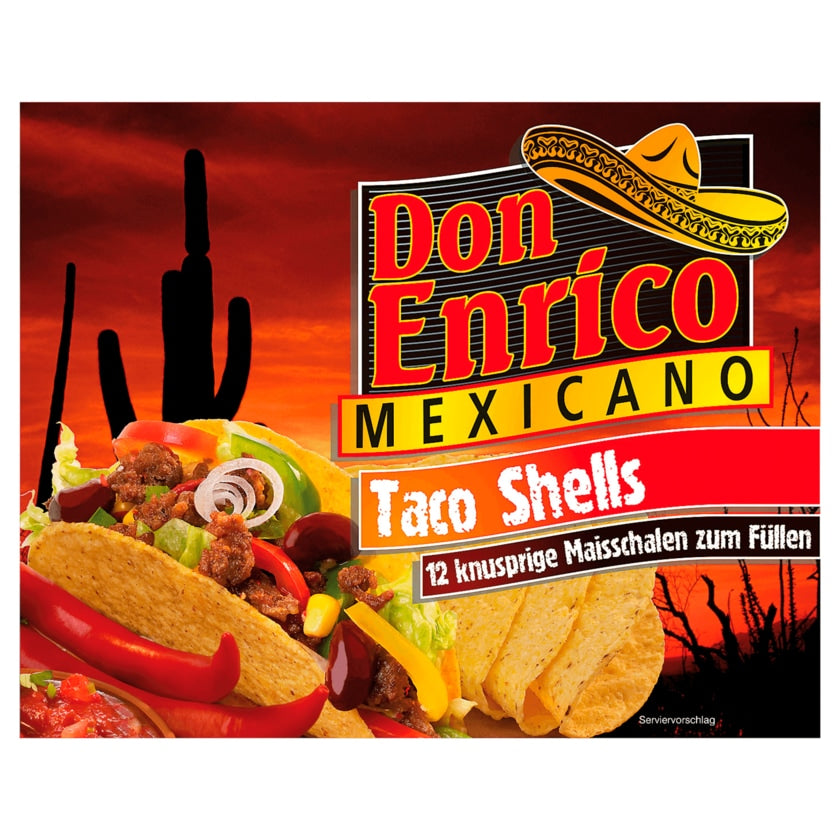 Don Enrico Taco Shells 135g