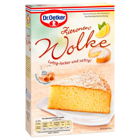 Dr. Oetker Zitronen-Wolke Backmischung 430g