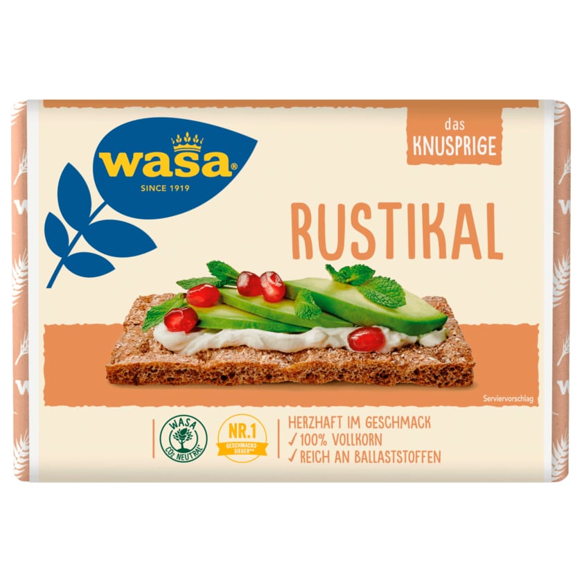 Wasa Knäckebrot Rustikal 275g