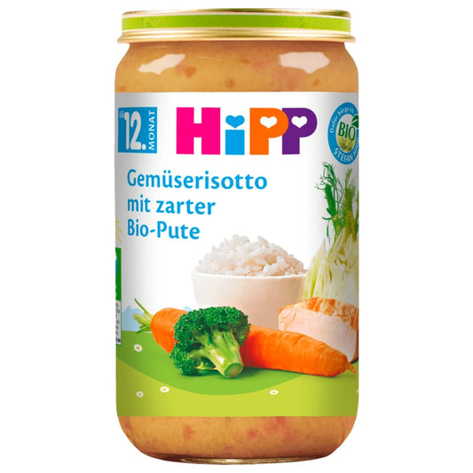 Hipp Gemüserisotto mit zarter Bio-Pute 250g