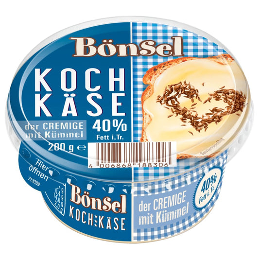 Bönsel Kochkäse 40% mit Kümmel 200g