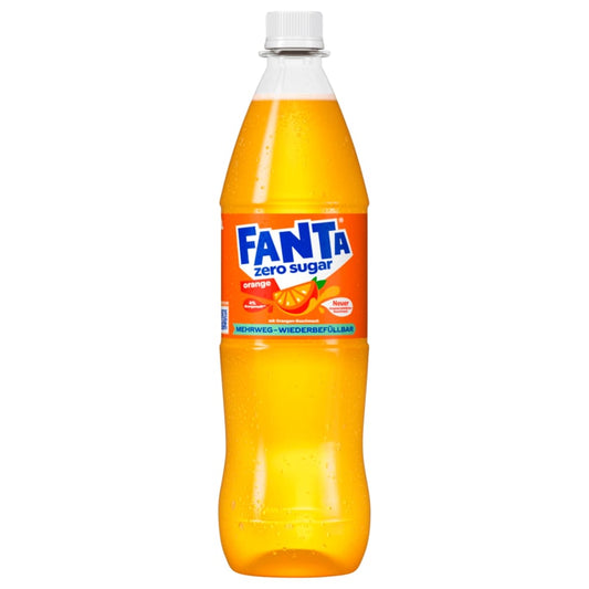 Fanta Orange Zero 1l (inkl. 0,25€ Pfand)