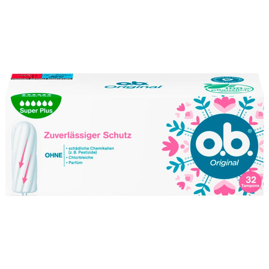 o.b. Tampons Original Super Plus 32 Stück