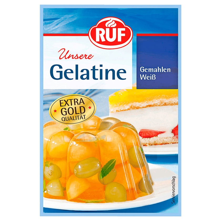 Ruf Gelatine weiß gemahlen 27,6g