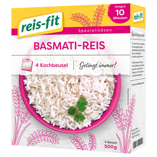 Reis-fit Basmati-Reis 4x125g