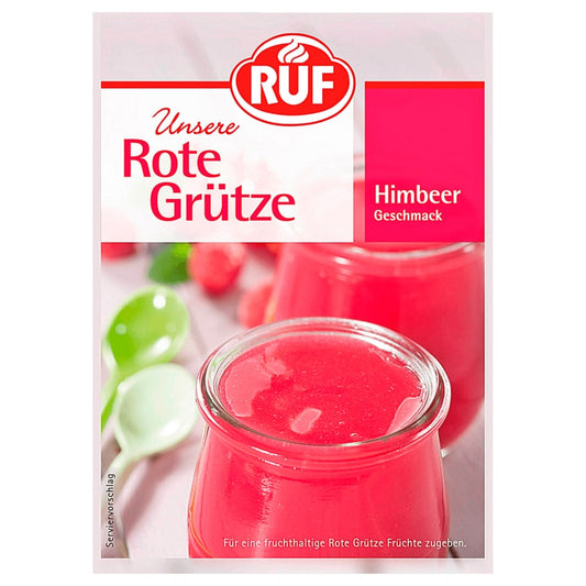 Ruf Rote Grütze Himbeere glatt 120g