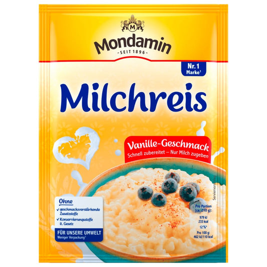 Mondamin Milchreis mit Vanillegeschmack 500ml