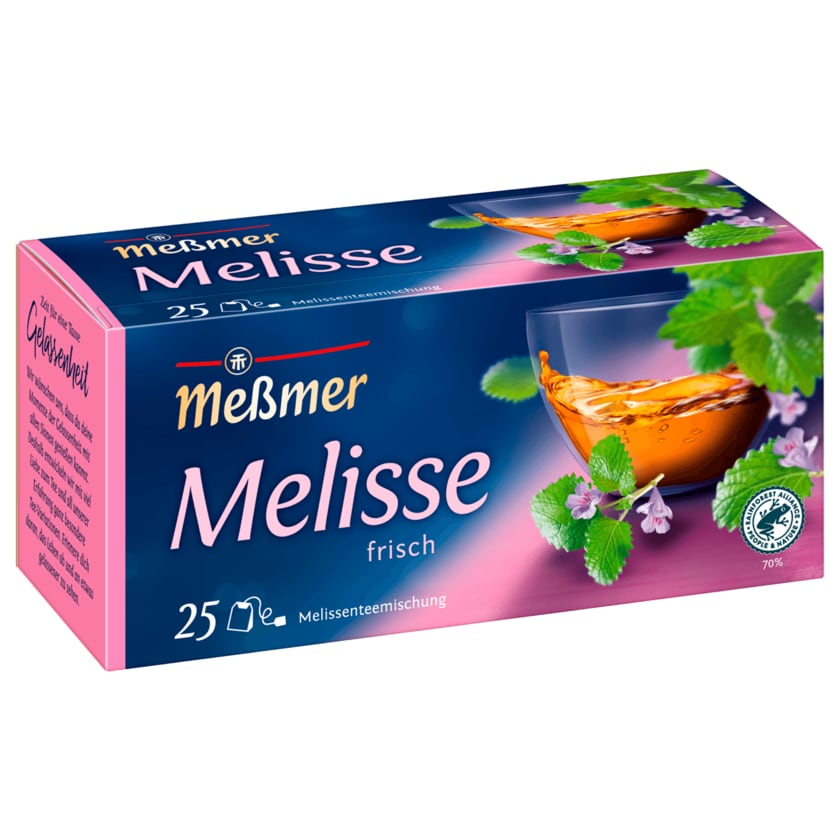 Meßmer Melissen-Mischung 50g, 25 Beutel