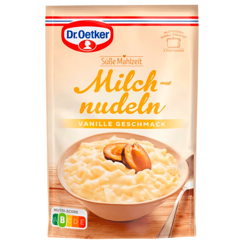 Dr. Oetker Milchnudeln Vanille-Geschmack 116g