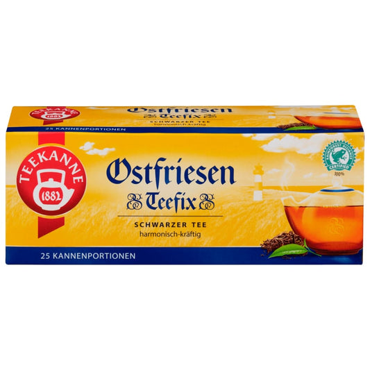 Teekanne Ostfriesen Teefix 70g, 25 Beutel