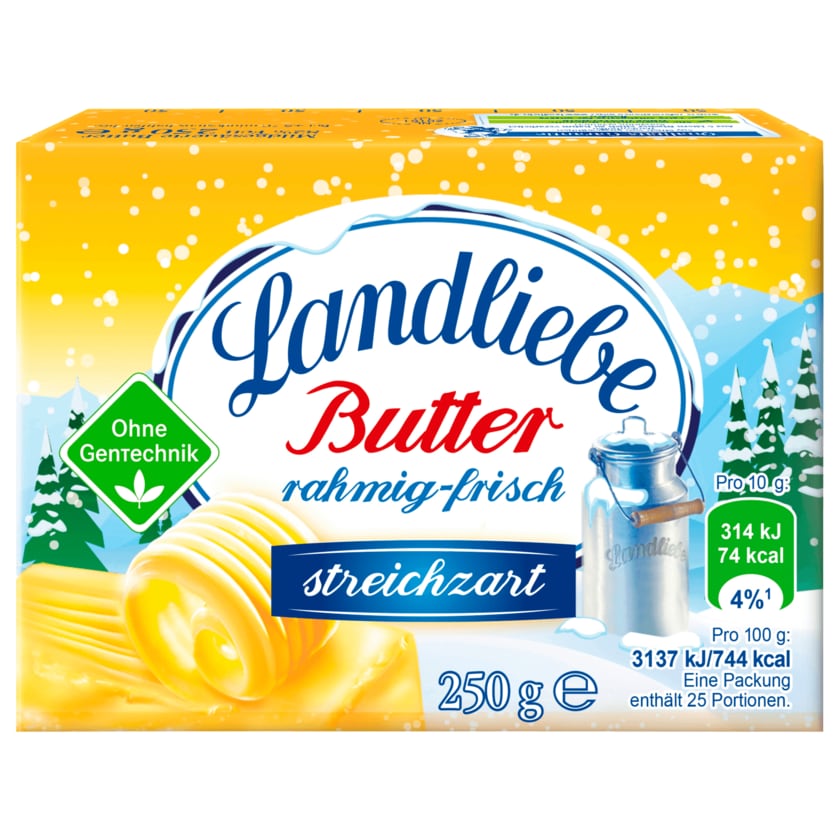 Landliebe Butter 250g