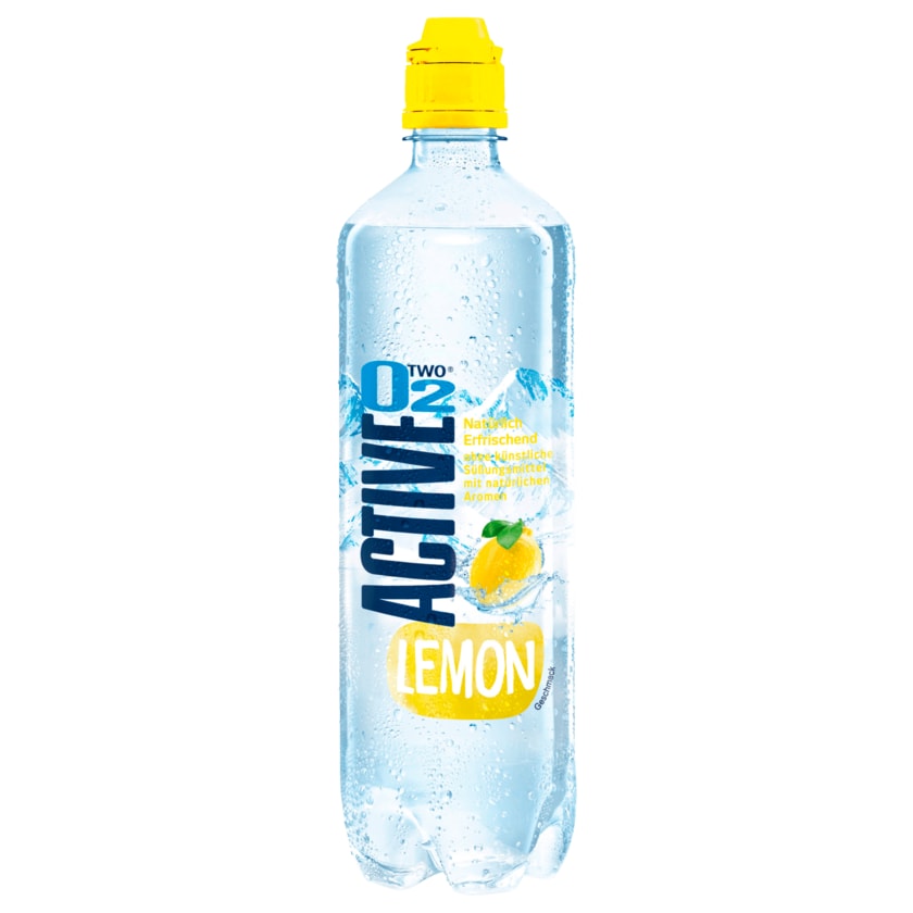 Active O2 Lemon 0,75l (inkl. 0,25€ Pfand)