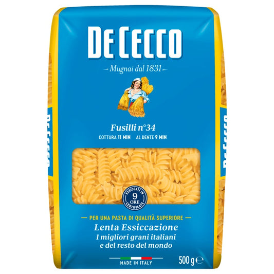 De Cecco Fusilli Nr.34 500g