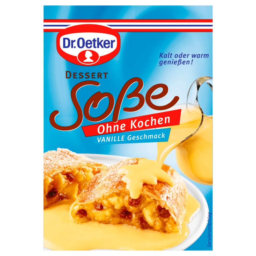 Dr. Oetker Soße ohne Kochen Vanille-Geschmack 39g