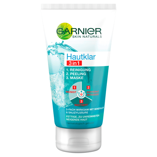 Garnier Hautklar 3in1 Reinigung + Peeling + Maske 150ml